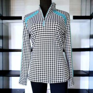 NWOT TAIL ACTIVEWEAR ( S ) Wmns Golf 1/4 Zip Mock Neck Performance Jersey